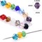 Crystal Beads Bulk Beaded Wholesale 4MM Beads Mix Lot of 1400pcs